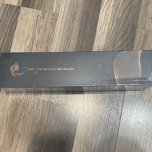 Black Hair Straightener Brush